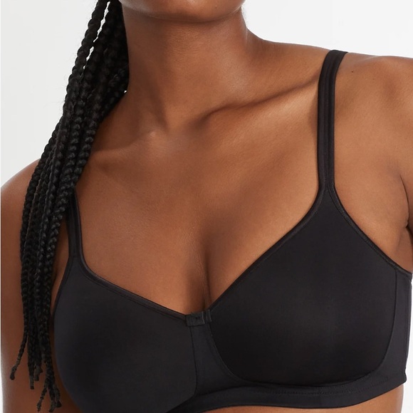 Anita Tonya Mastectomy Wire-Free T-Shirt Bra new in box 38A black - Picture 3 of 7